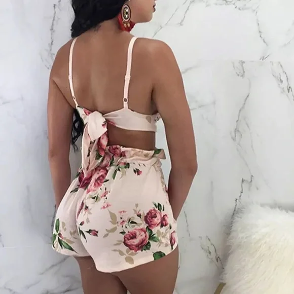 Floral 2-Piece Summer Set - Picture 2 of 6